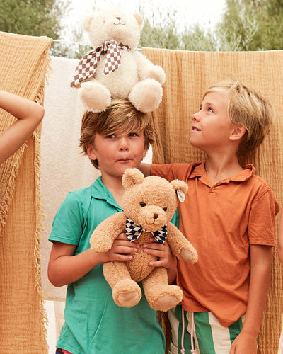 Plush BT CHAPS Norman The Snazzie Bear 12.5"