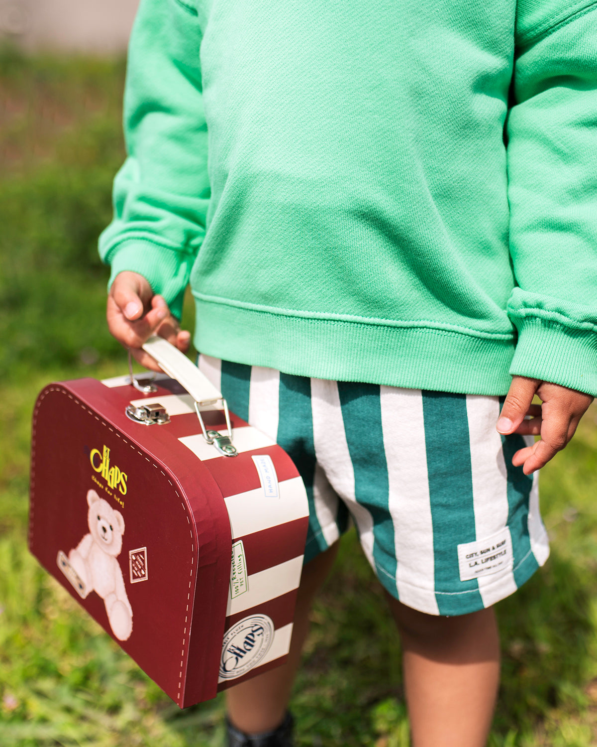 Plush BT CHAPS FREDERICK THE TRAVELLER BEAR in Giftbox 7