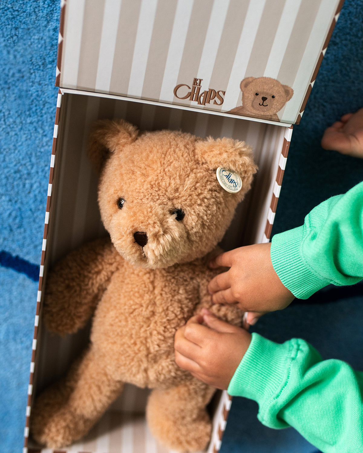 Bon Ton Toys Plush BT CHAPS Gus The Homie Bear in Gift box 10