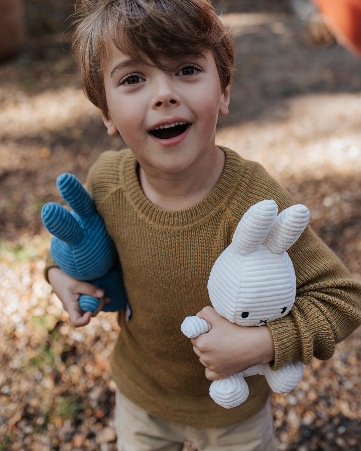 Plush MIFFY Sitting Corduroy Pink 13