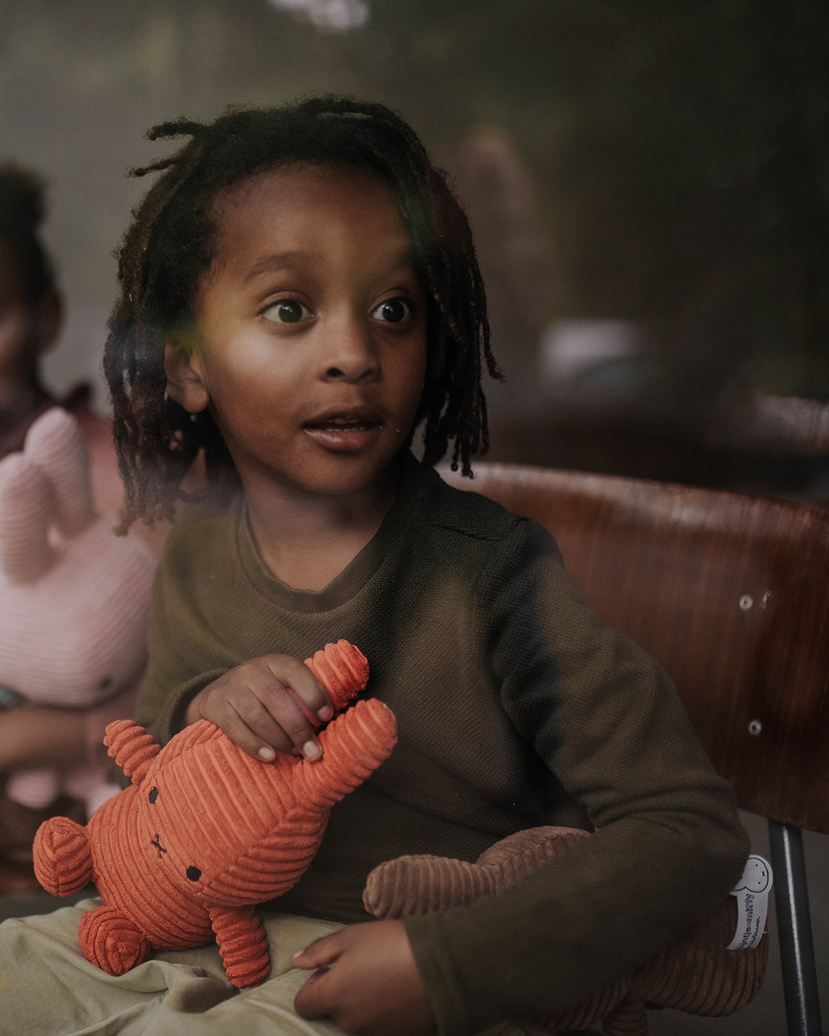 Plush MIFFY ECO Corduroy Cinnamon 9''