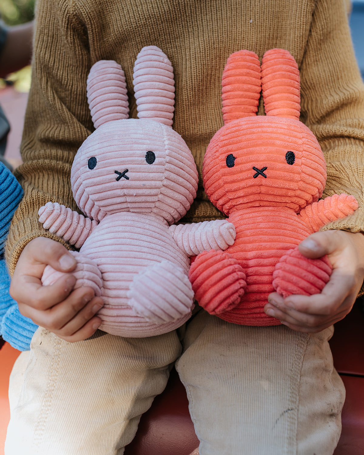 Plush MIFFY Sitting Corduroy Pink 13