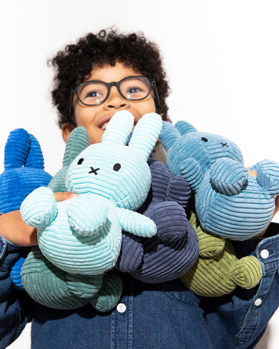 Plush MIFFY ECO Corduroy Aviator Blue 9''