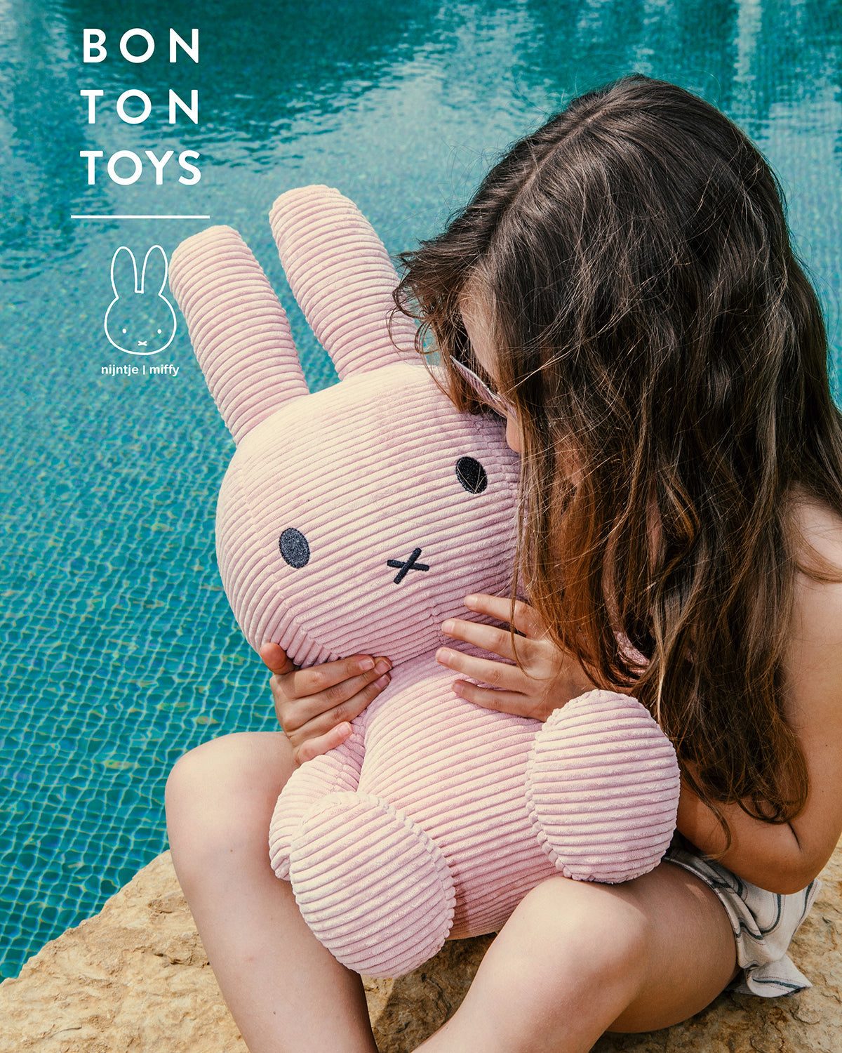 Plush MIFFY ECO Corduroy Pink 20