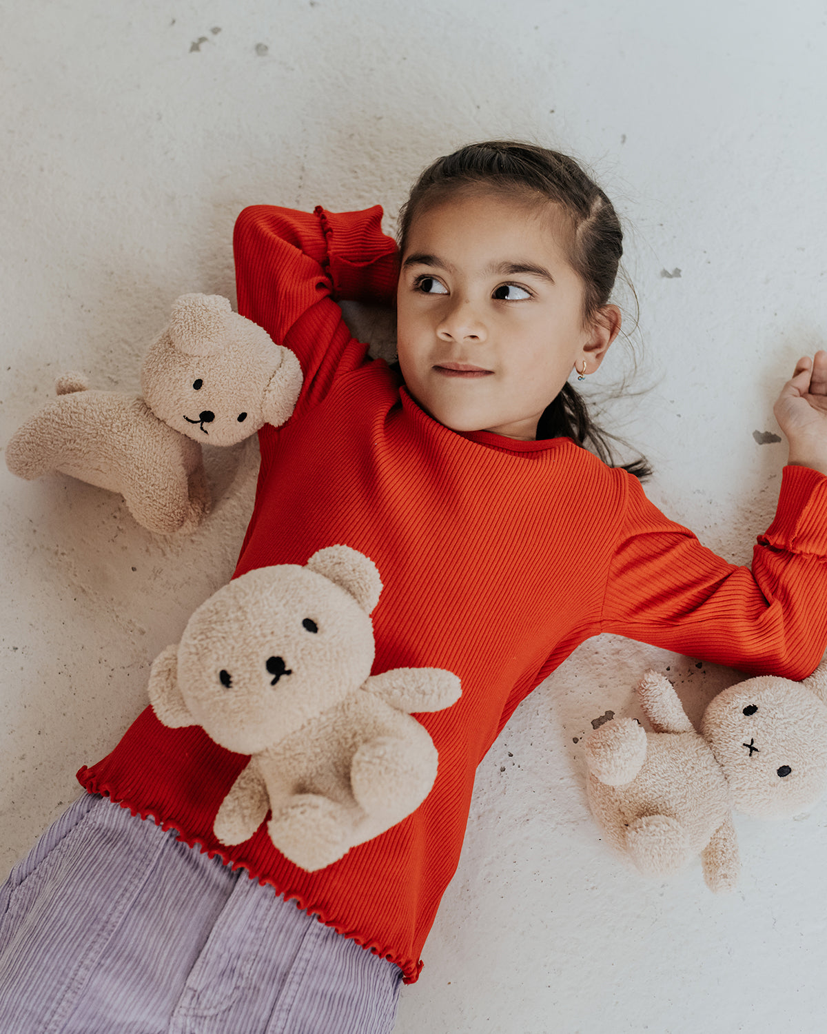 Plush MIFFY BORIS BEAR Terry Light Cream 7