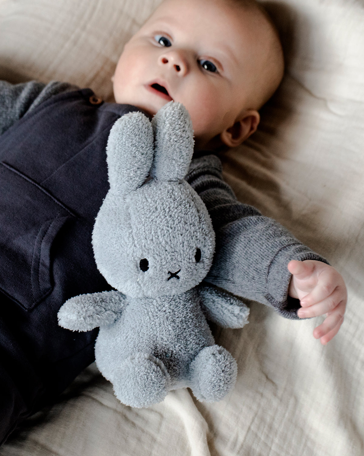 Plush MIFFY Sitting Terry Beige 9