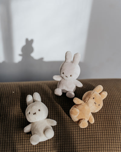 Plush MIFFY COZY Sitting Soft Pink in Giftbox 9"