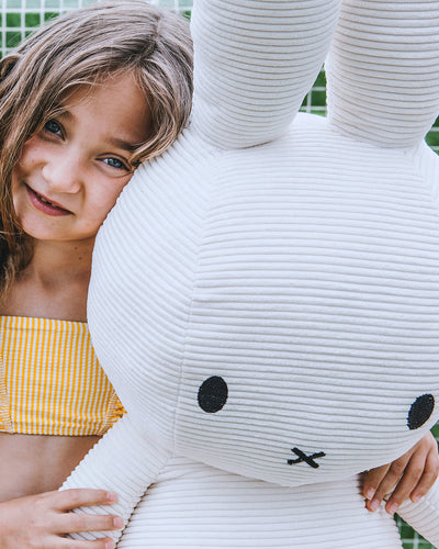 Plush MIFFY ECO Corduroy Offwhite 20"