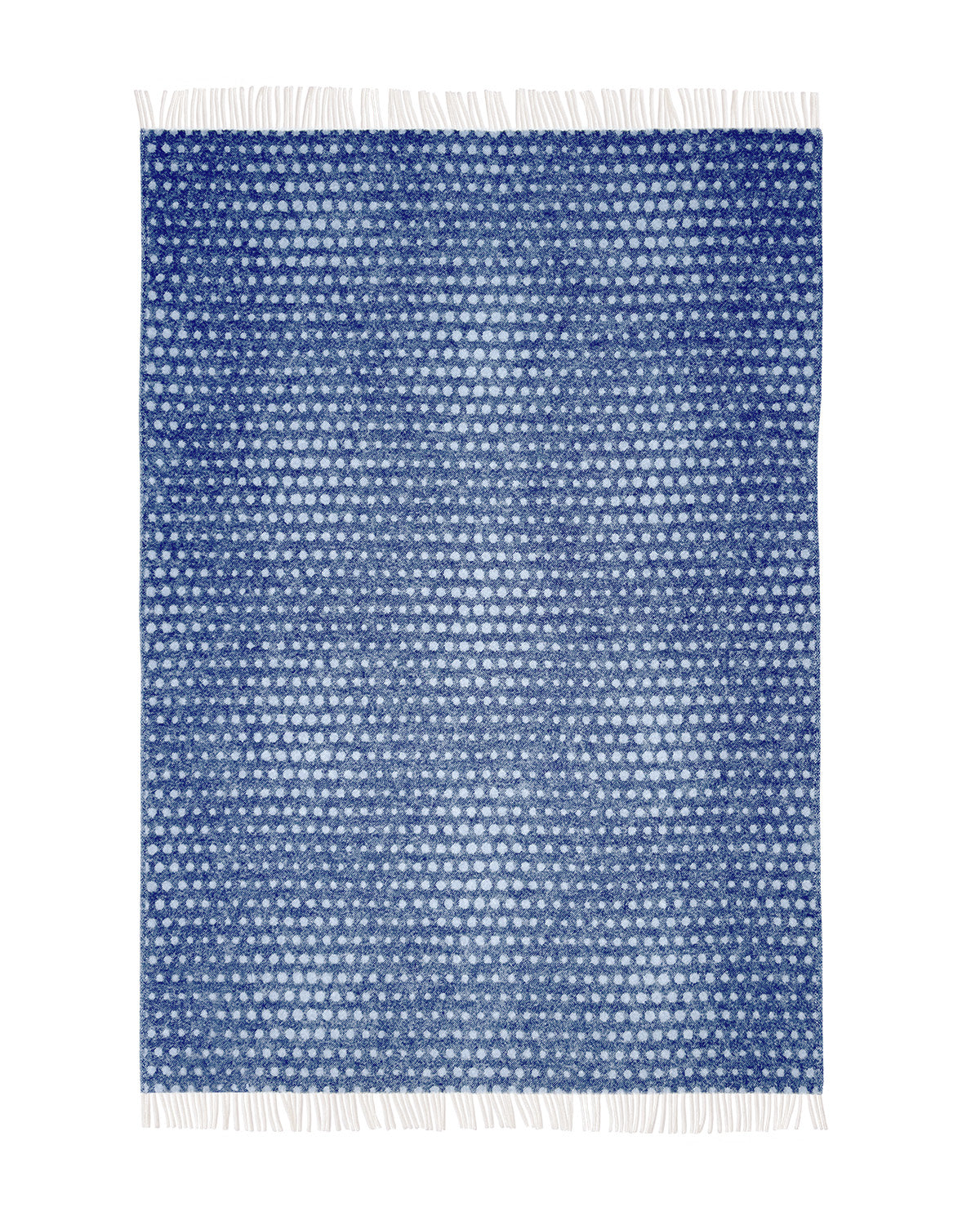 Maison Deux Blanket MOOOI BLOOMING SEADRAGON Denim