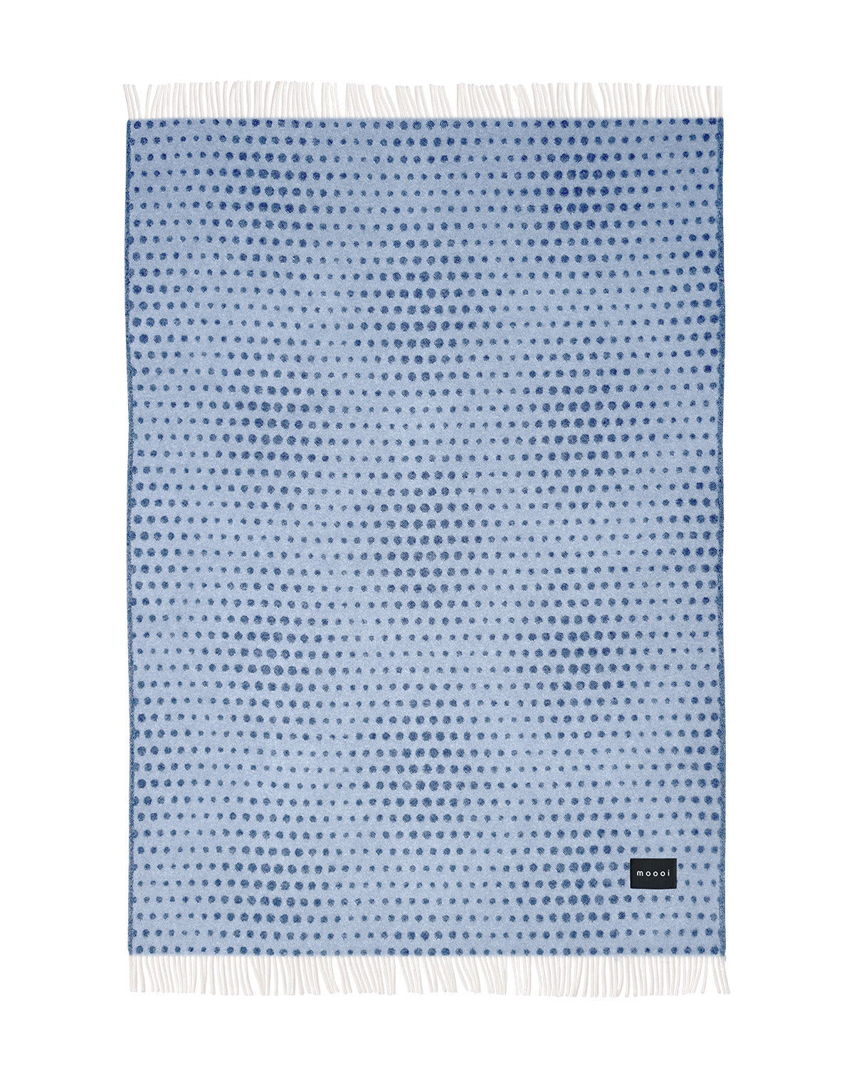 Maison Deux Blanket MOOOI BLOOMING SEADRAGON Denim
