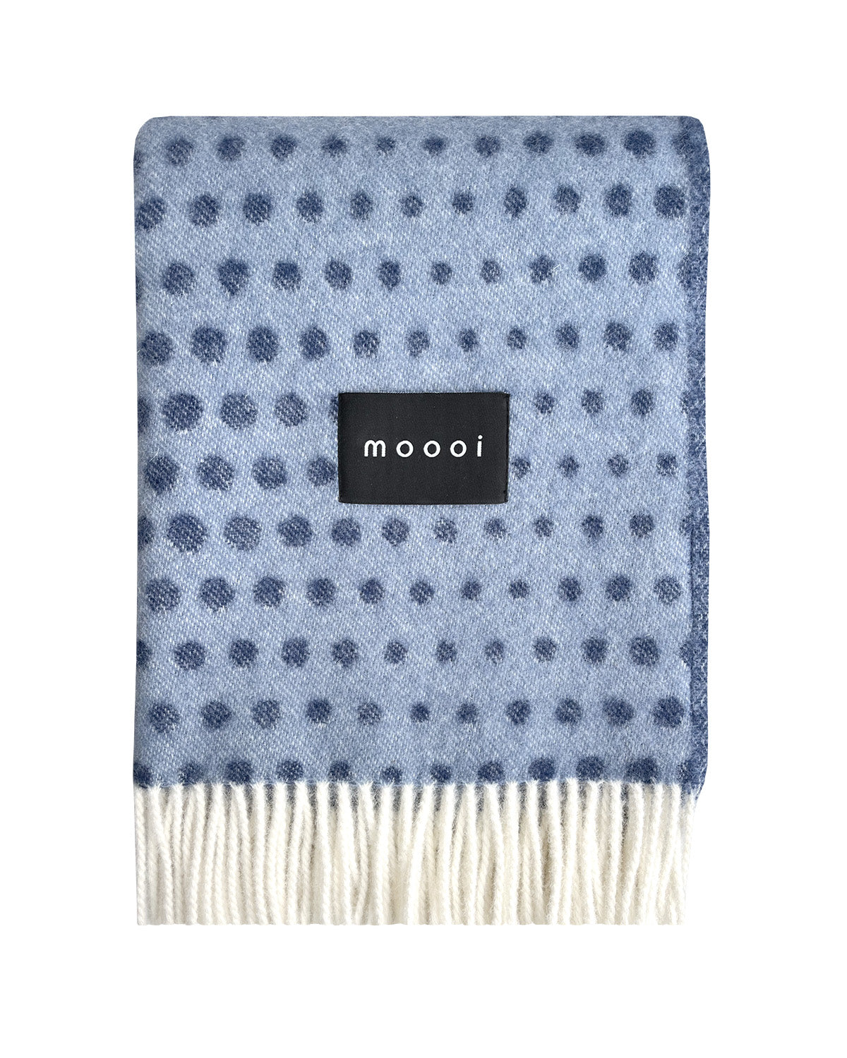 Maison Deux Blanket MOOOI BLOOMING SEADRAGON Denim