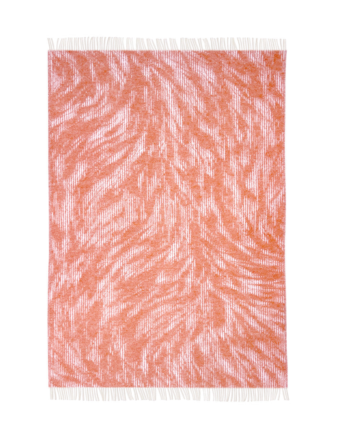 Maison Deux Blanket MOOOI BLUSING SLOTH Pink Rust