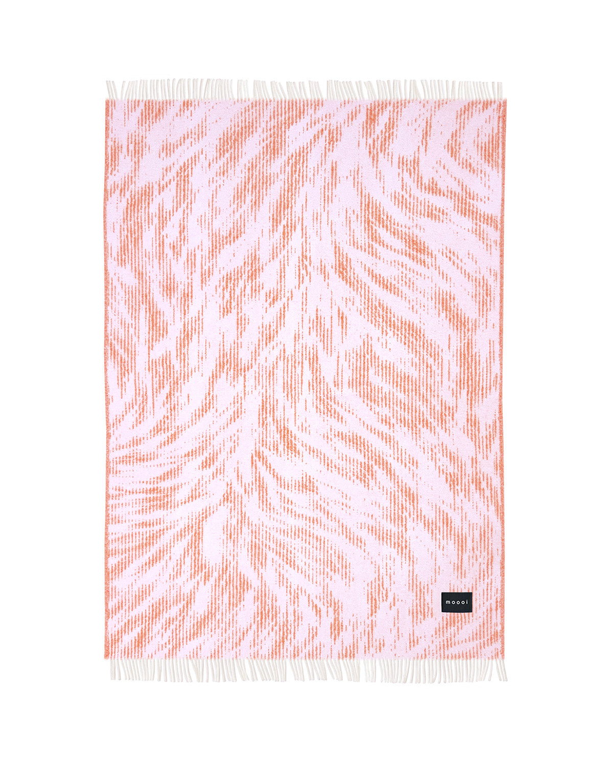 Maison Deux Blanket MOOOI BLUSING SLOTH Pink Rust