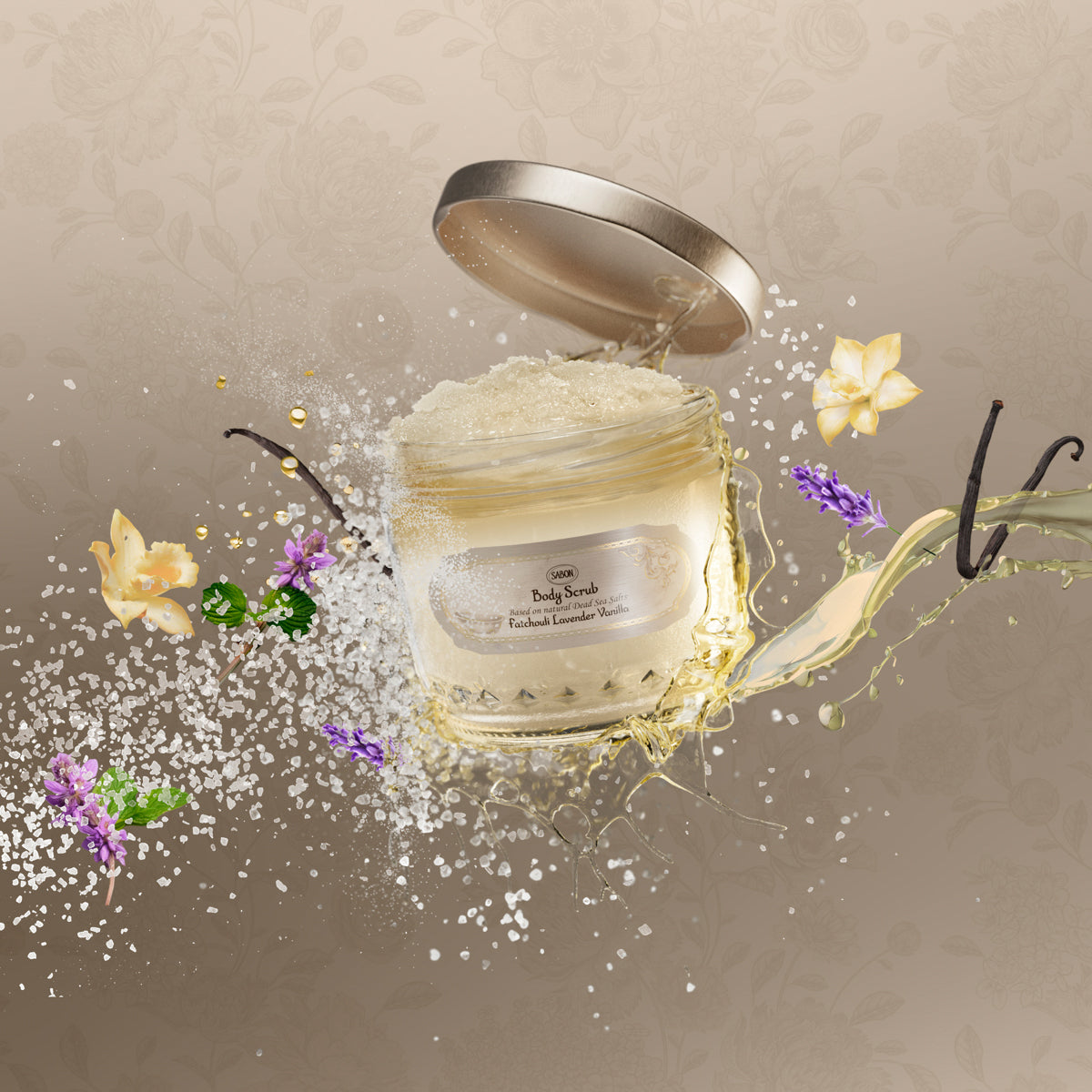 Next Generation Body Scrub Patchouli Lavender Vanilla 21.2oz (600g)