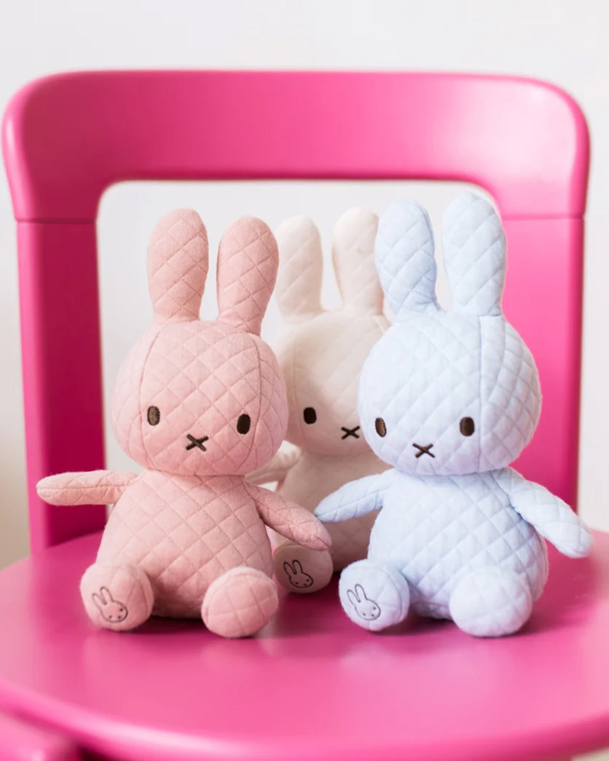 Plush MIFFY BONBON Sitting Blue in Giftbox 9