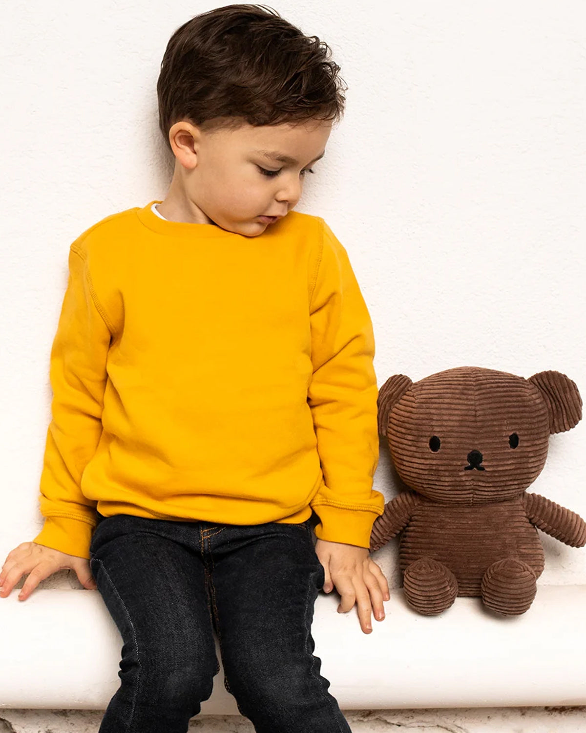 Plush MIFFY BORIS BEAR Corduroy Beige 7