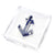 Tara Wilson Designs Cocktail Napkin Holder ANCHOR 6" x 6"