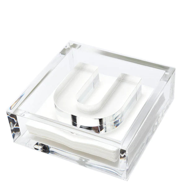 Tara Wilson Designs Cocktail Napkin Holder Base plus Weight U 6" x 6"