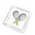 Cocktail Napkin Holder TENNIS RACQUETS 4 inches by 4 inches