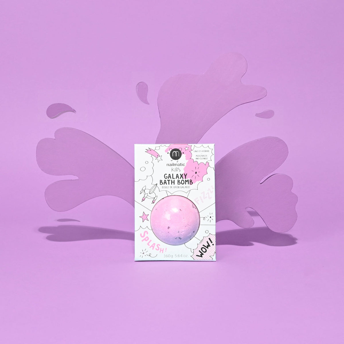 Nailmatic Bath Bomb for Kids COSMIC