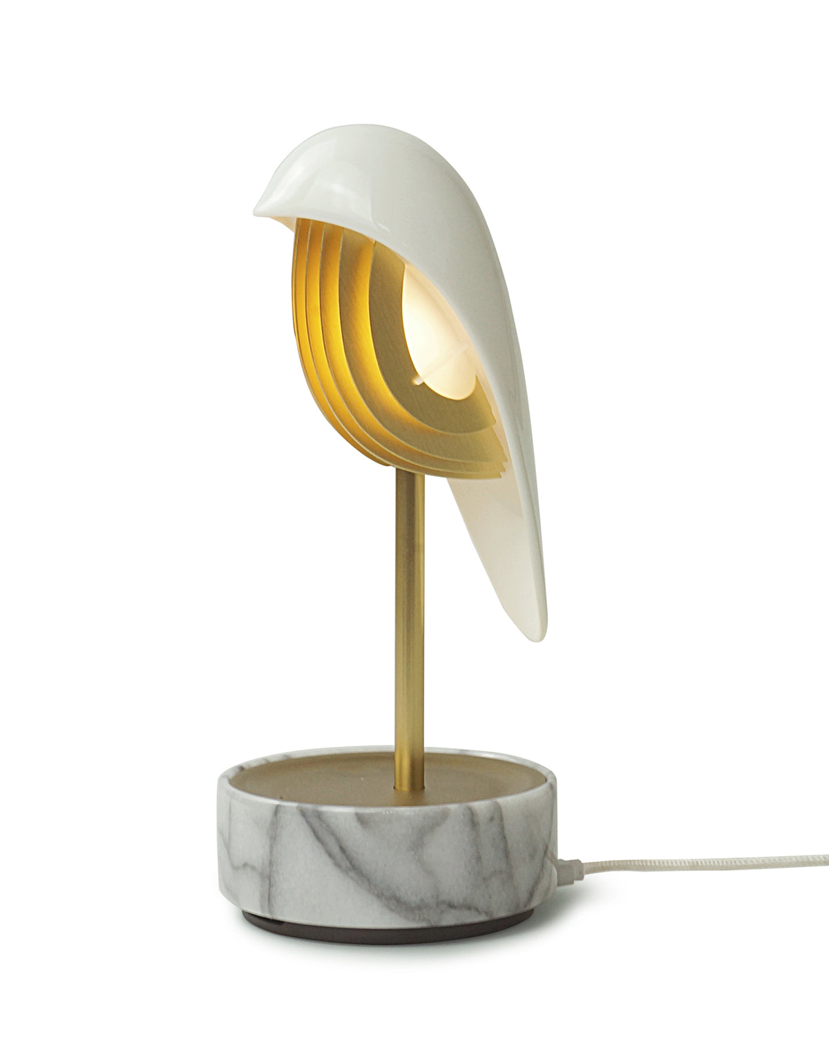Alarm Clock + Light CHIRP White