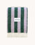 Maison Deux Blanket CANDY WRAP Lilac / Green 4.25 x 6.5 ft