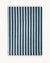 Maison Deux Blanket CANDY WRAP Navy / Ice Blue 4.25 x 6.5 ft