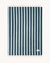 Maison Deux Blanket CANDY WRAP Navy / Ice Blue 4.25 x 6.5 ft