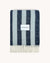 Maison Deux Blanket CANDY WRAP Navy / Ice Blue 4.25 x 6.5 ft