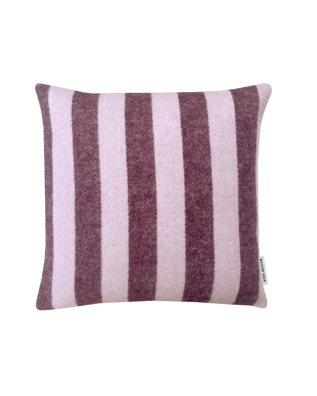 Maison Deux Cushion CANDY WRAP Lilac / Aubergine 1.65 x 1.65 ft