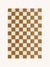 Rug CHECKERBOARD Terra 3.9 x 5.9 ft