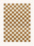 Rug CHECKERBOARD Terra 5.6 x 7.9 ft