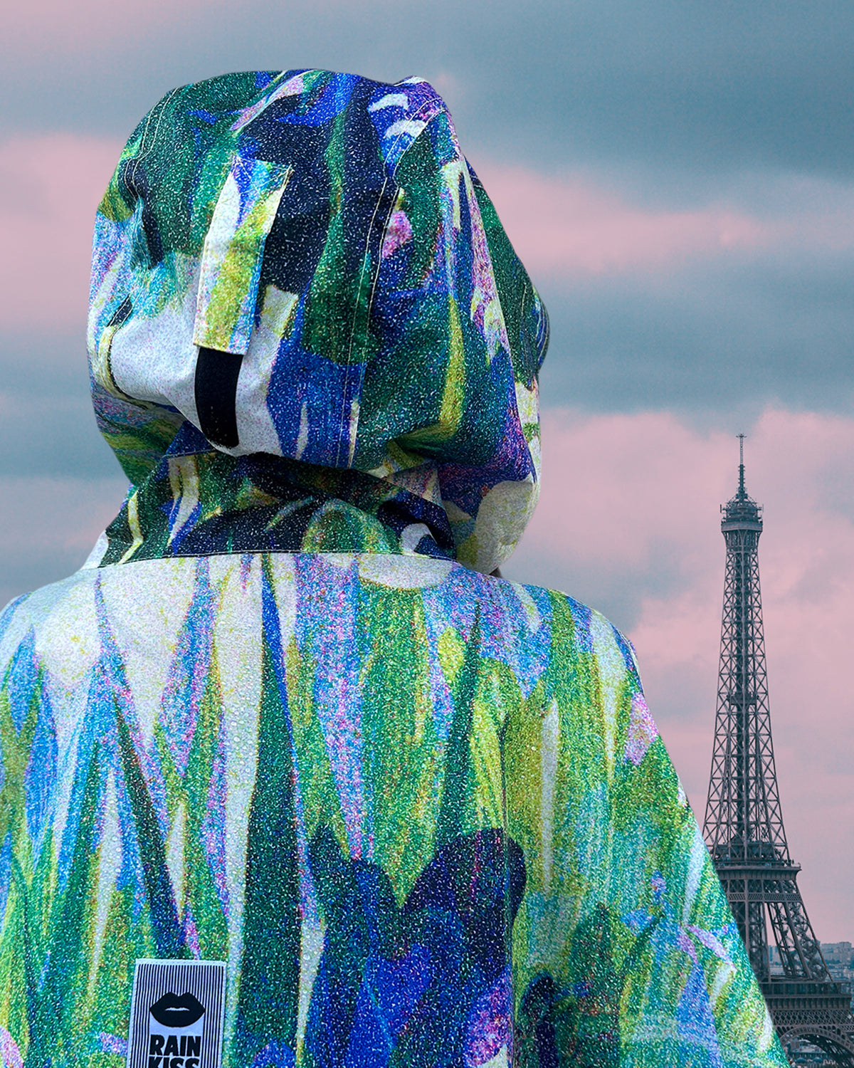 Rain Poncho Flora