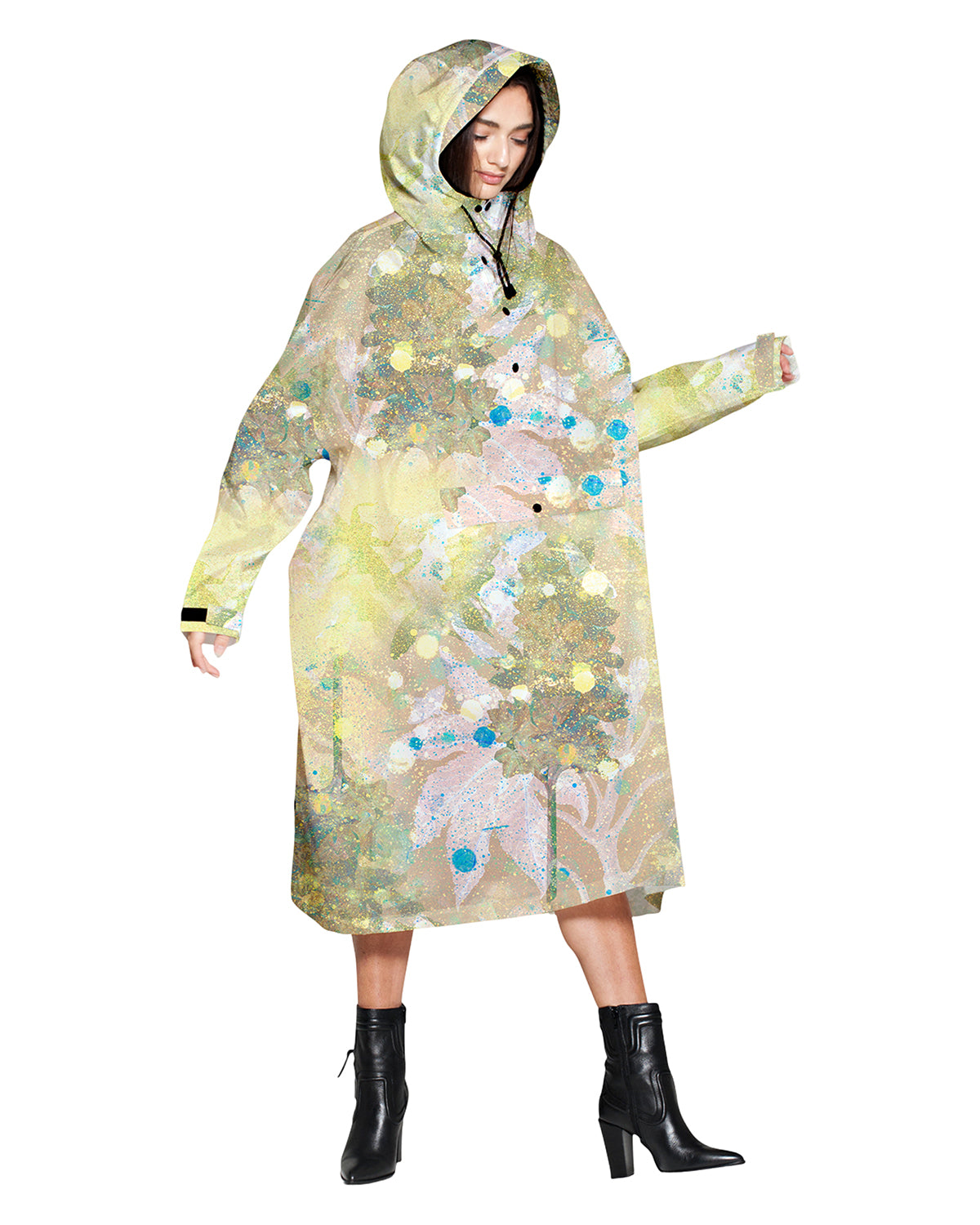 Rain Poncho Flora