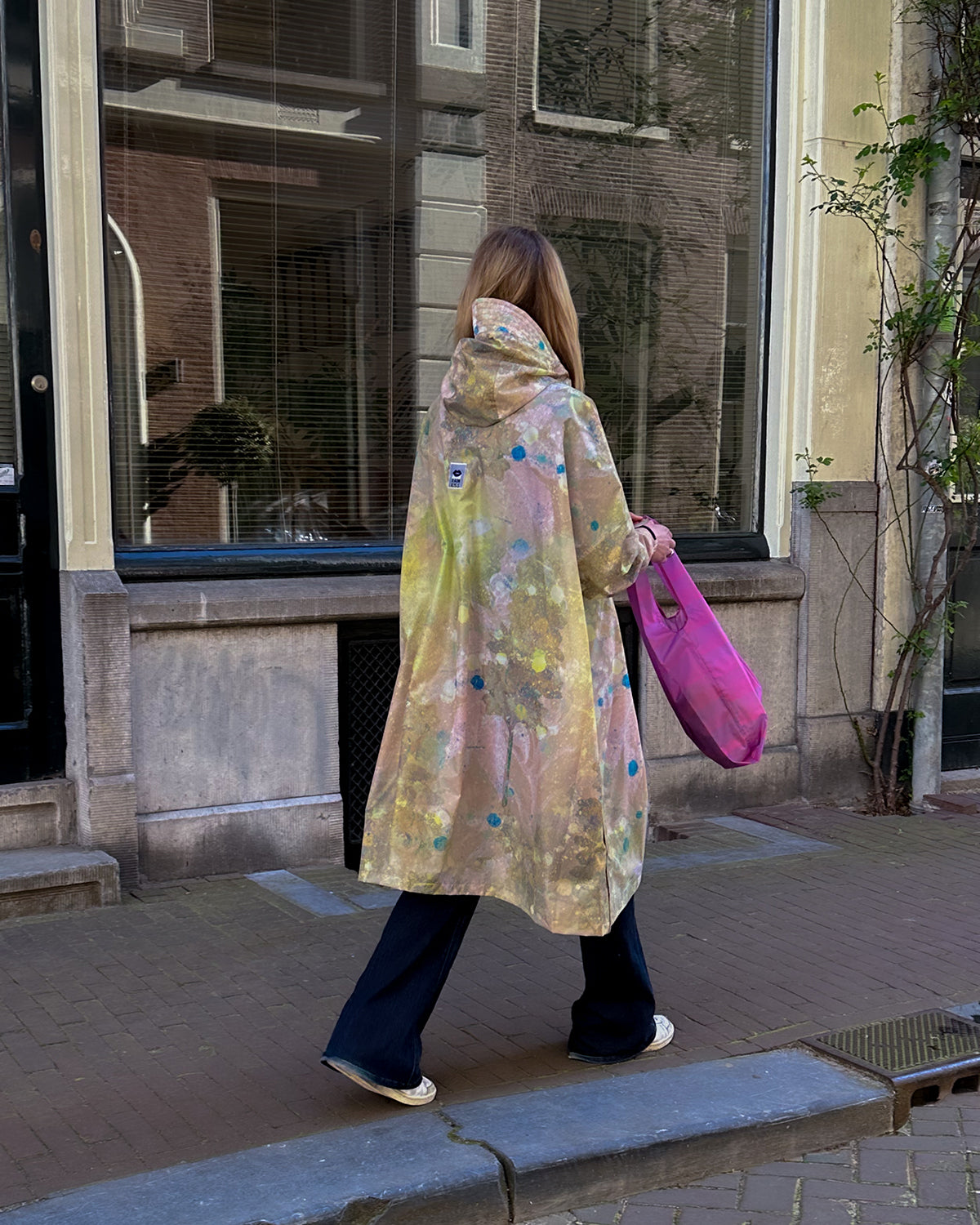 Rain Poncho Flora