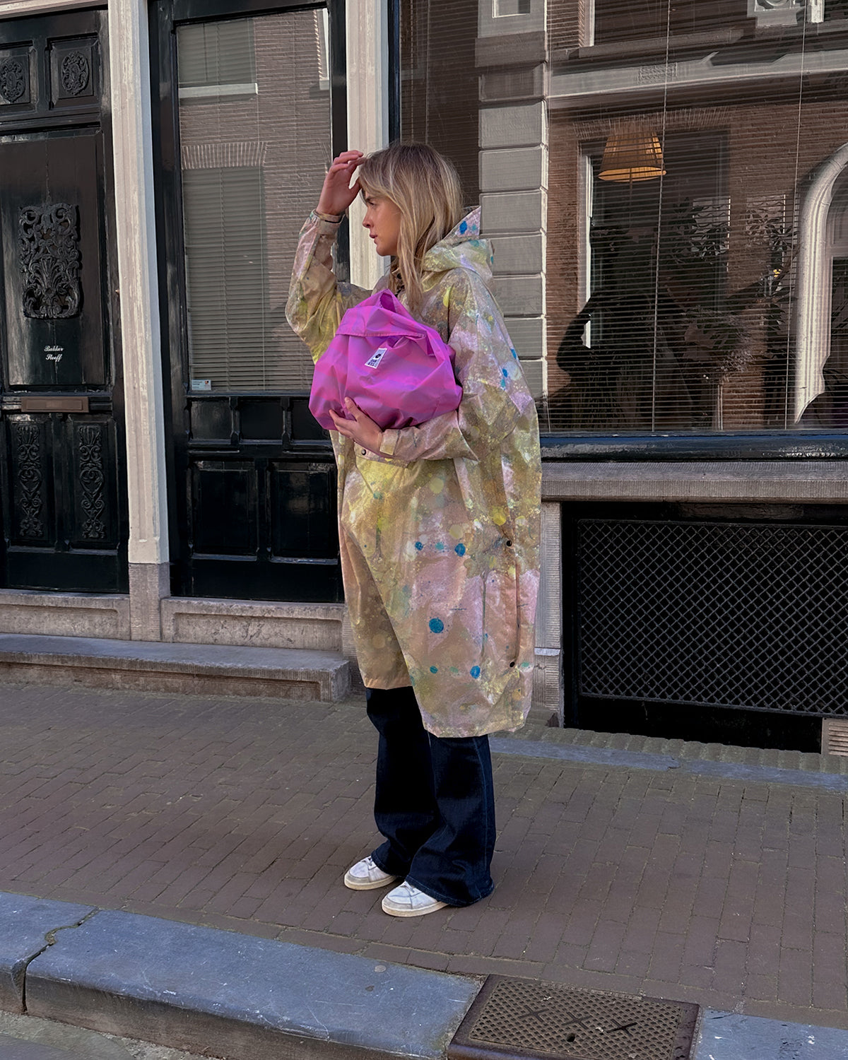 Rain Poncho Flora