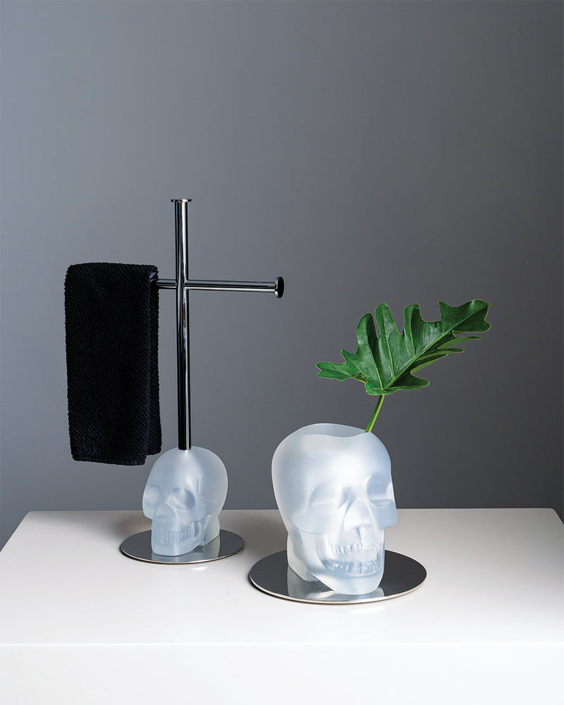 Towel Rack CRANIUM Clear