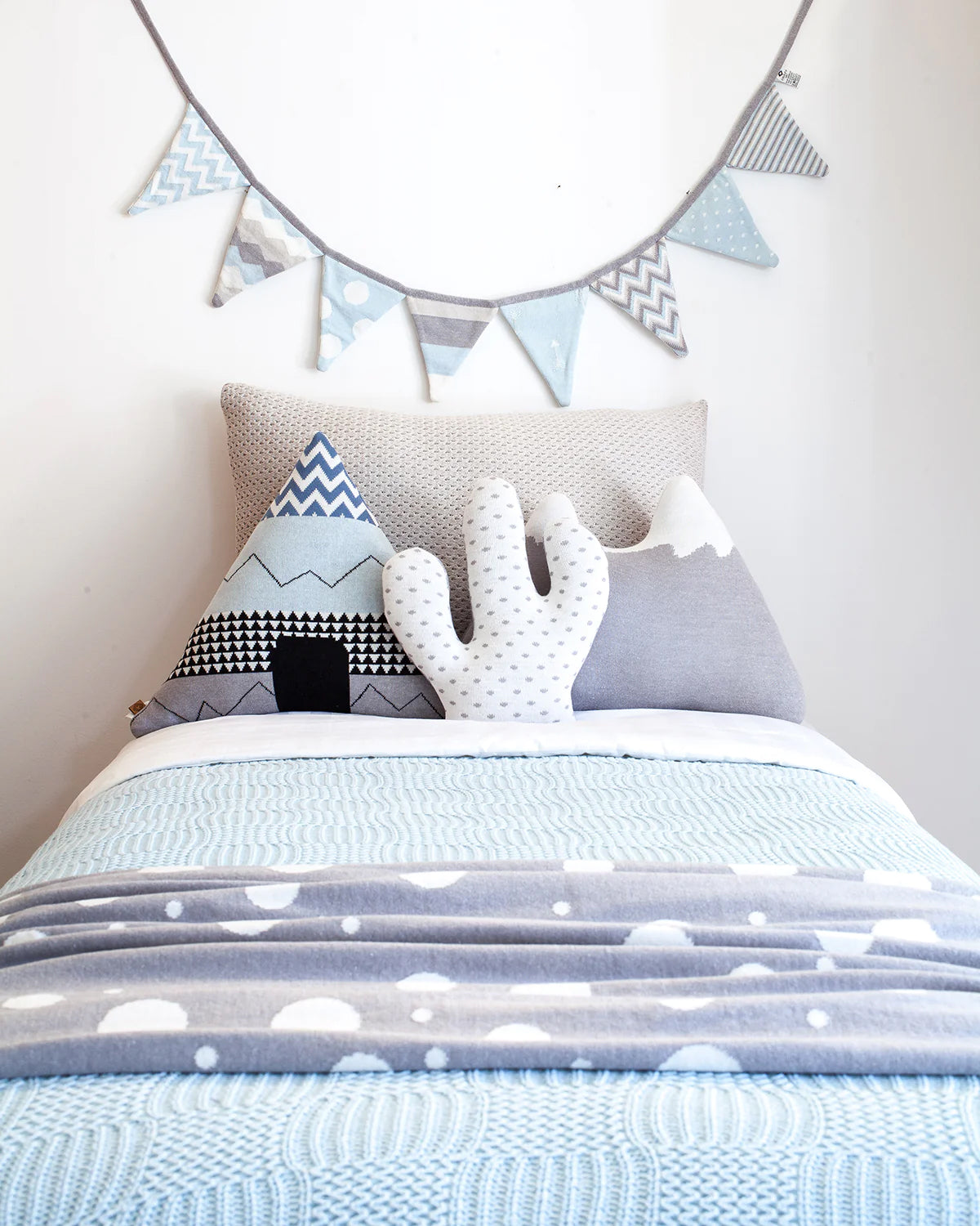 Cushion TEEPEE Light Blue