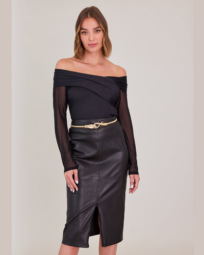 Women's T-Shirt DAVIS Black Size 46