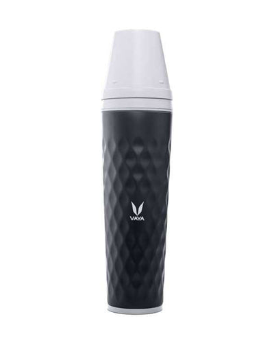 Vaya Drynk - 20.2 fl.oz - Black - with Gulper Lid + 2 Cups