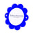 Tara Wilson Designs Frame DAISY Blue 5" x 5" for photo size 4" x 4"