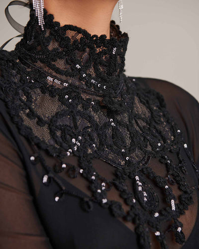 Women's Collar FANEVA Black Size DI