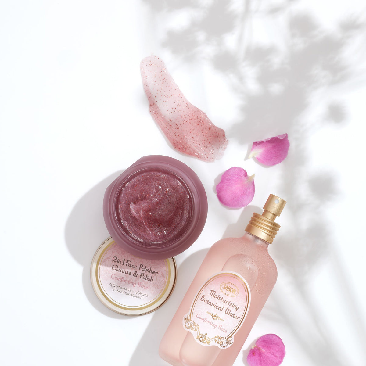 Mini 2 in 1 Gelée Face Polisher Comforting Rose 15ml