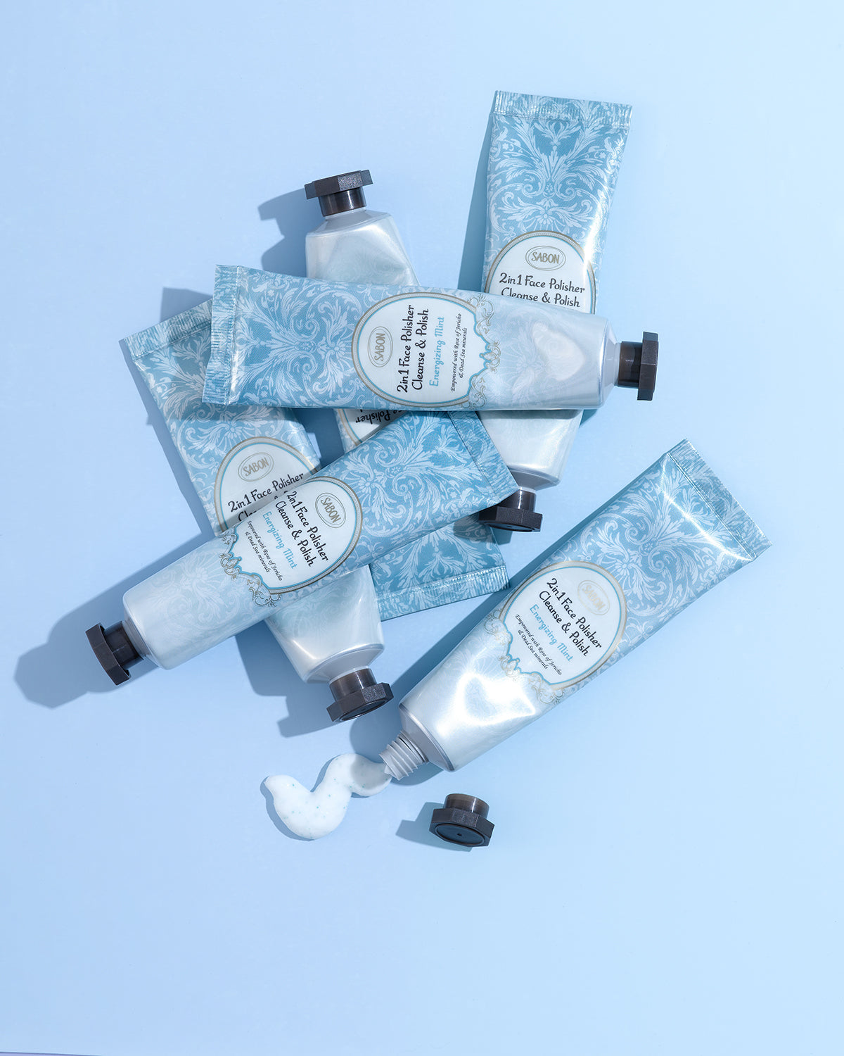 Face Cream Face Polisher 2 in 1 Mint 60g