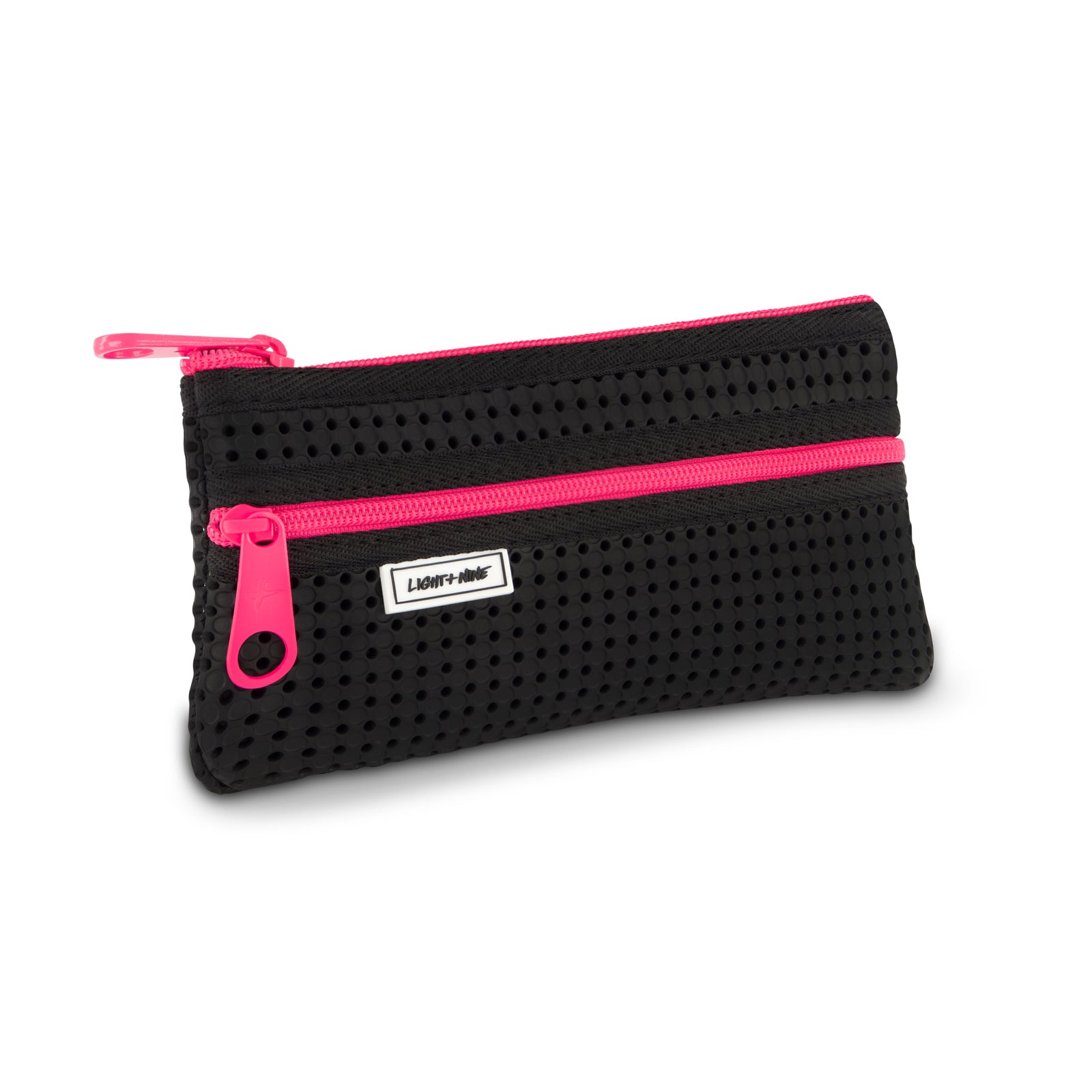 Light Plus Nine Pencil Pouch FLAT Neon Pink