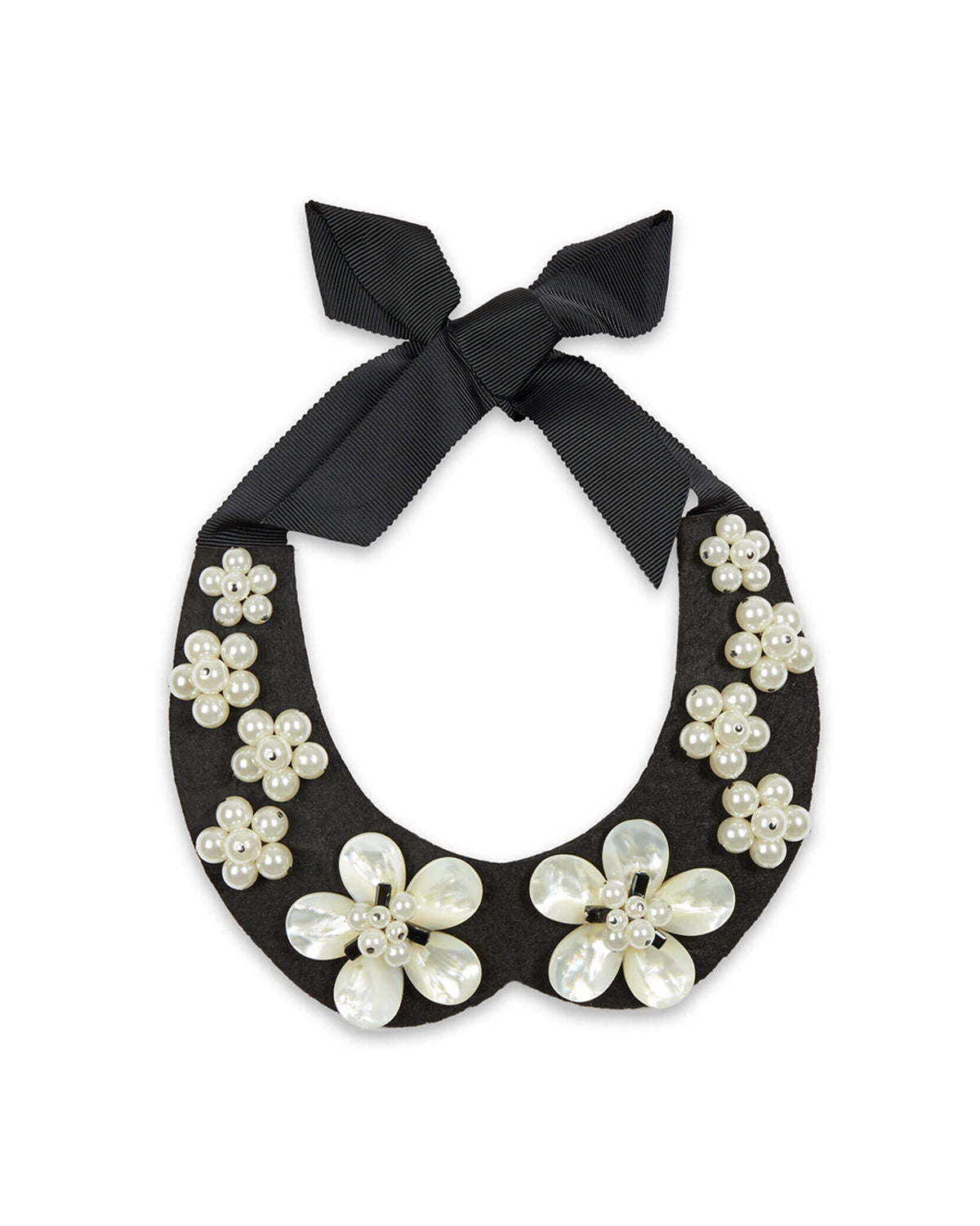 Women's Collar GAEL Blk/Whi Size TU