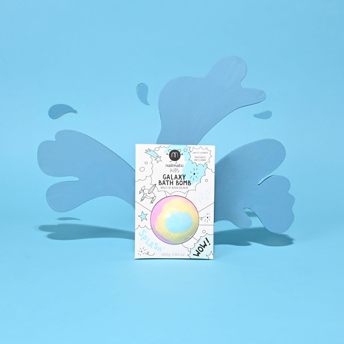 Nailmatic Bath Bomb for Kids GALAXY