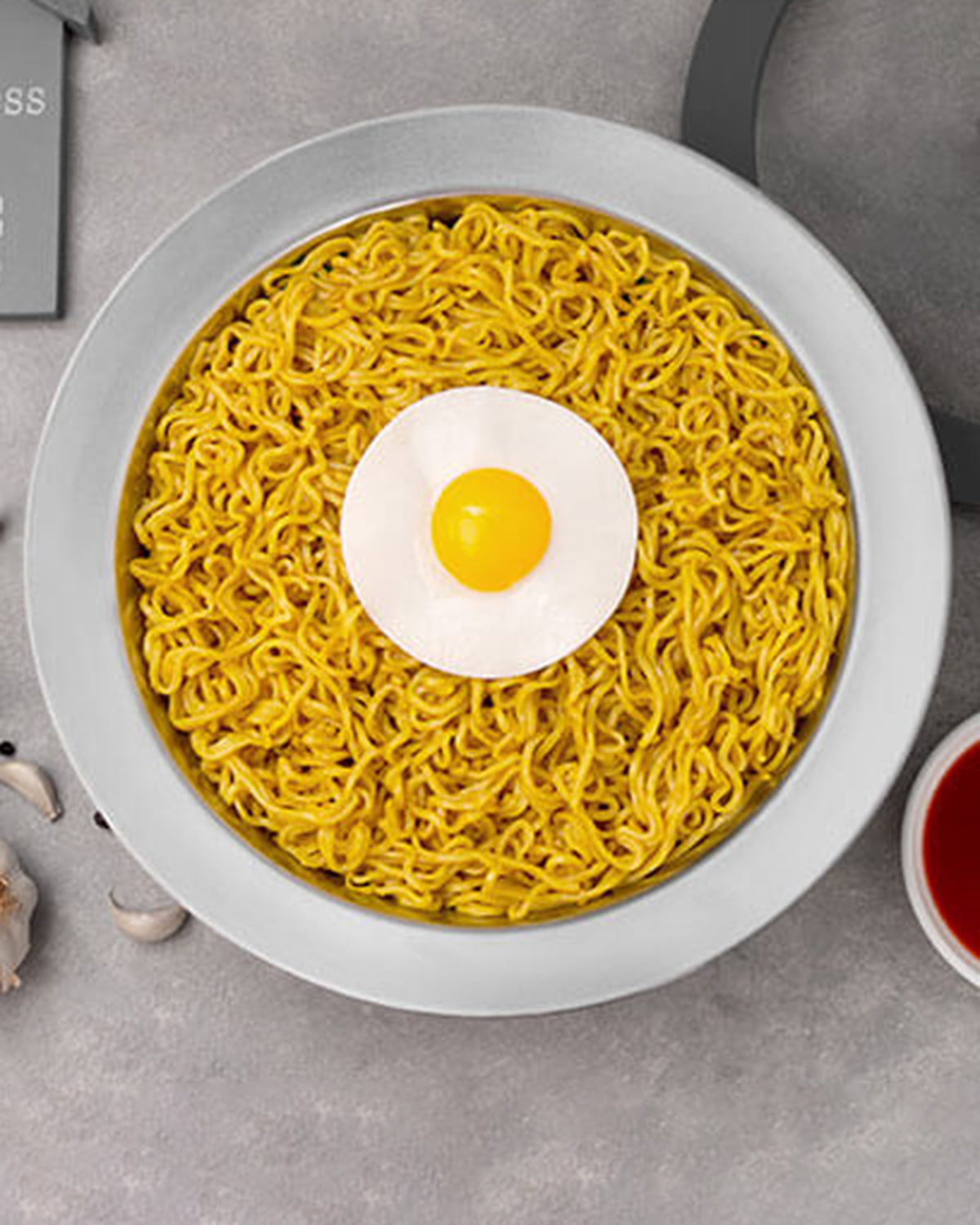 Vaya HauteCase - 37.2 fl.oz - Cloud Grey - with Glass Lid