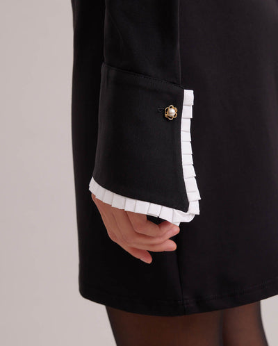 Women's Dress ESTAMPE Black Size 38