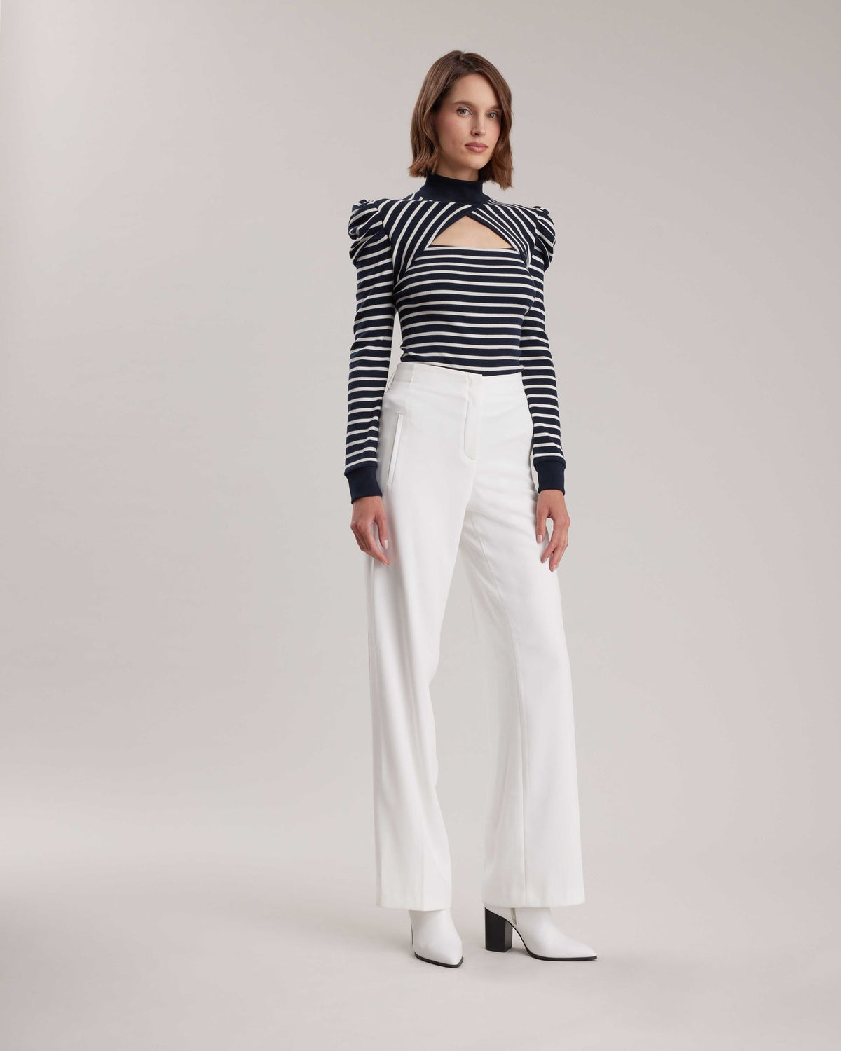 Women's Top CLAIRE Dark Navy Size M